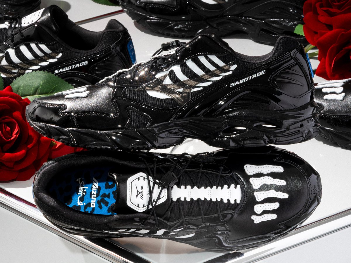ミズノがスニーカーアーティスト マーク・サボタージュと初コラボ
