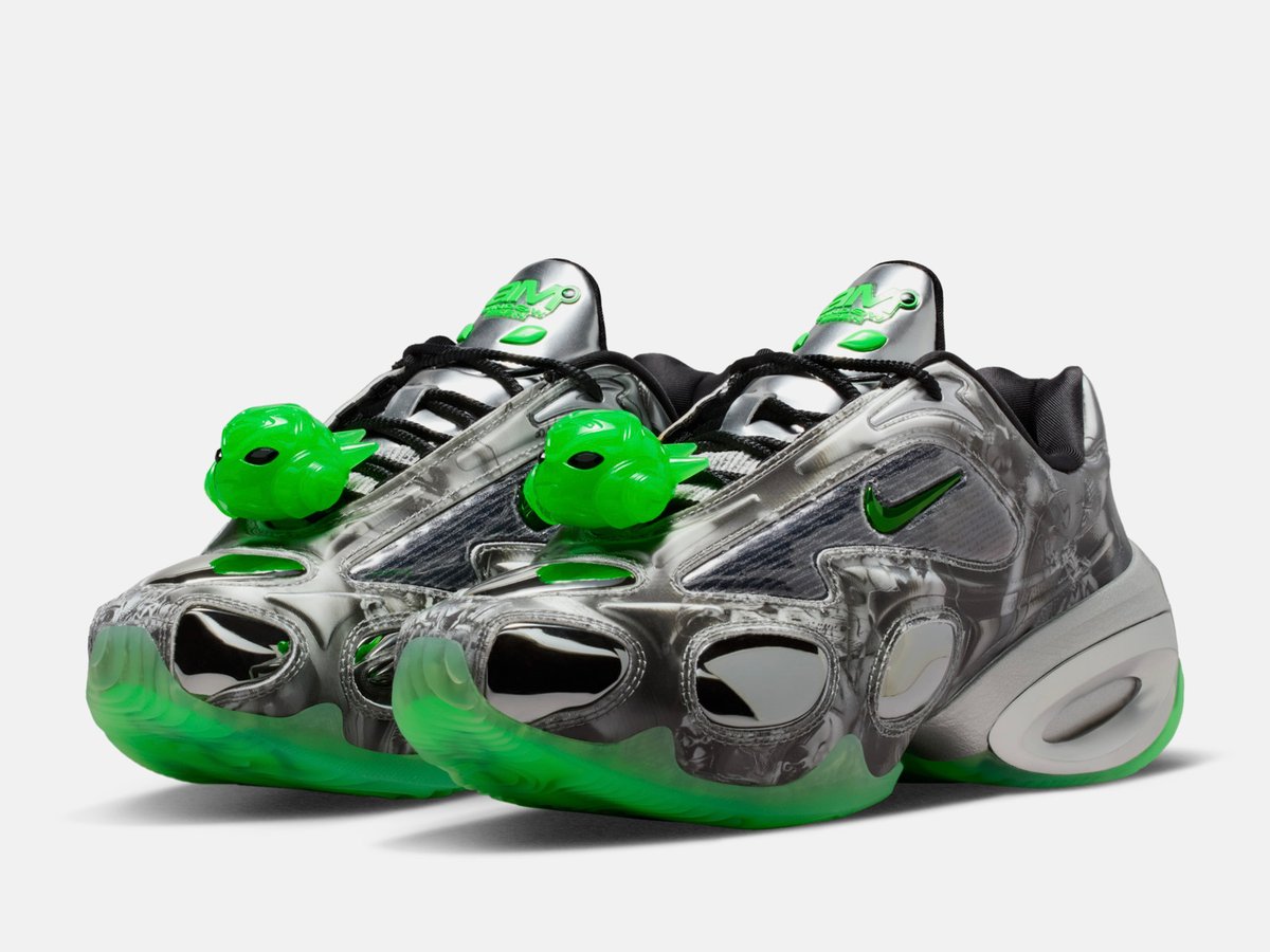 ナイキのシューズにエイリアン、ウインドーセンとの「エア マックス