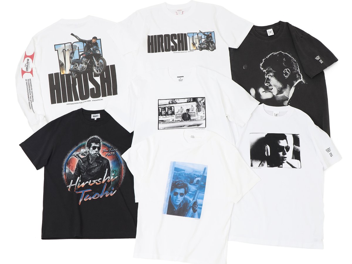 舘ひろし貴重グッズ 舘ひろしのデビュー50周年記念ポップアップが開催、ネイバーフッドなど