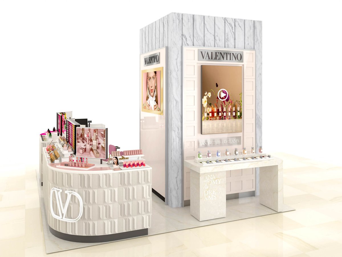 ヴァレンティノ ビューティ」が伊勢丹新宿店にオープン フレグランス