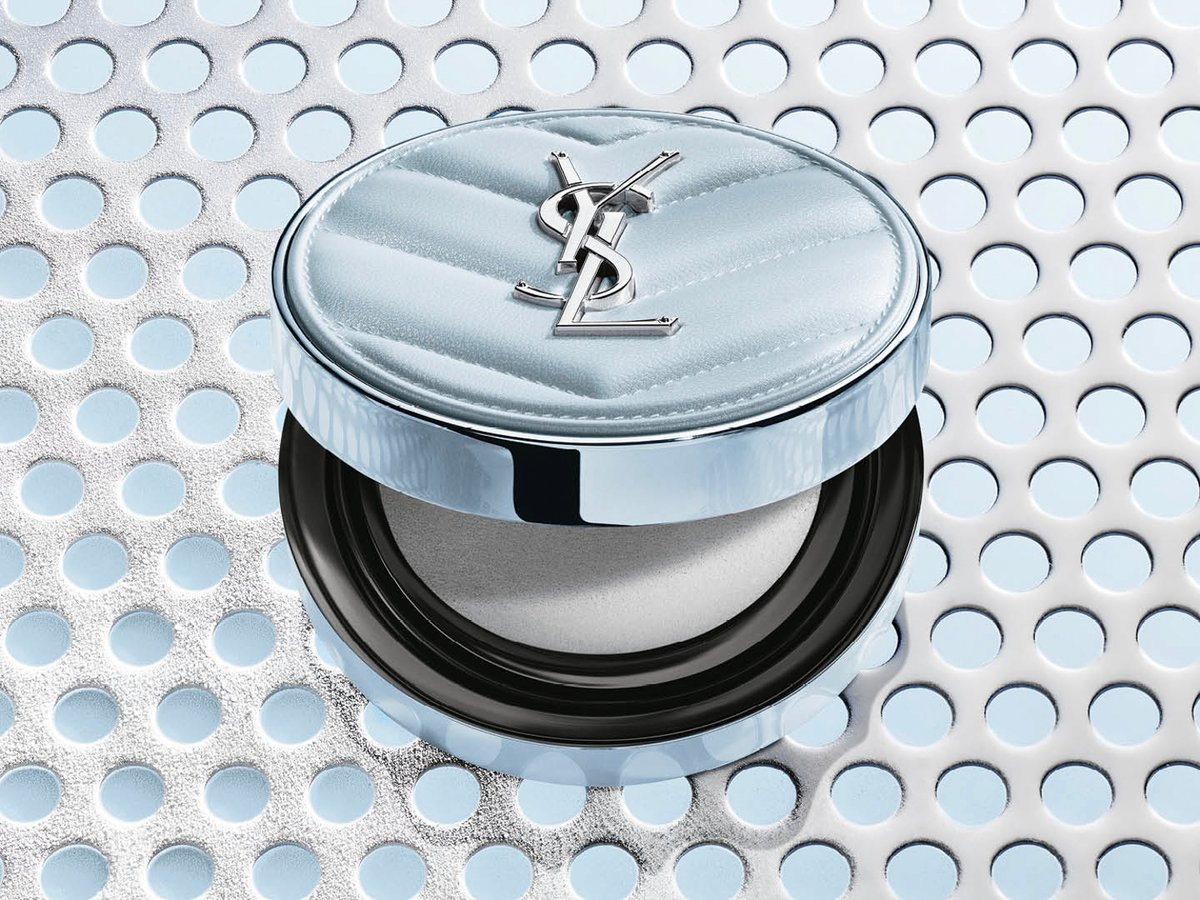 YSL」からクッションタイプのフェイスパウダー登場 ひんやりとする新感覚
