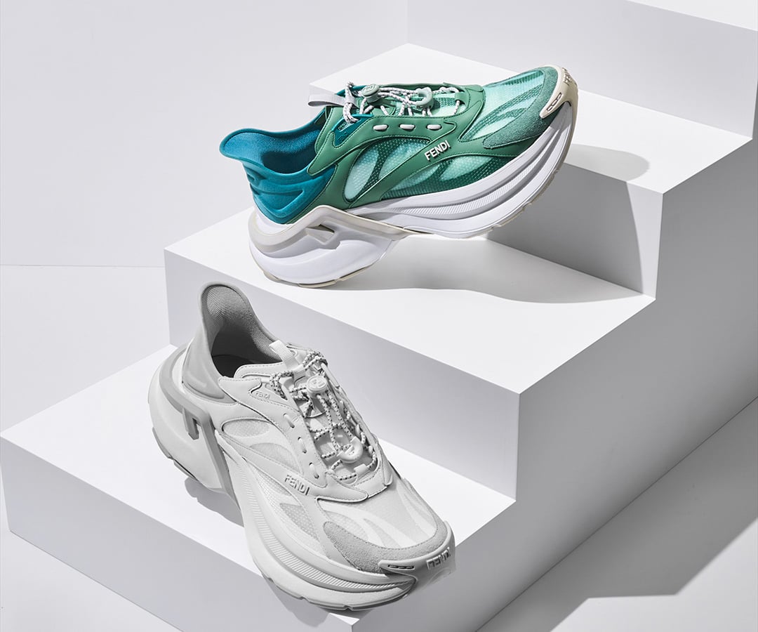 フェンディが新作スニーカー「フェンディ フライト」を発売 バタフライ