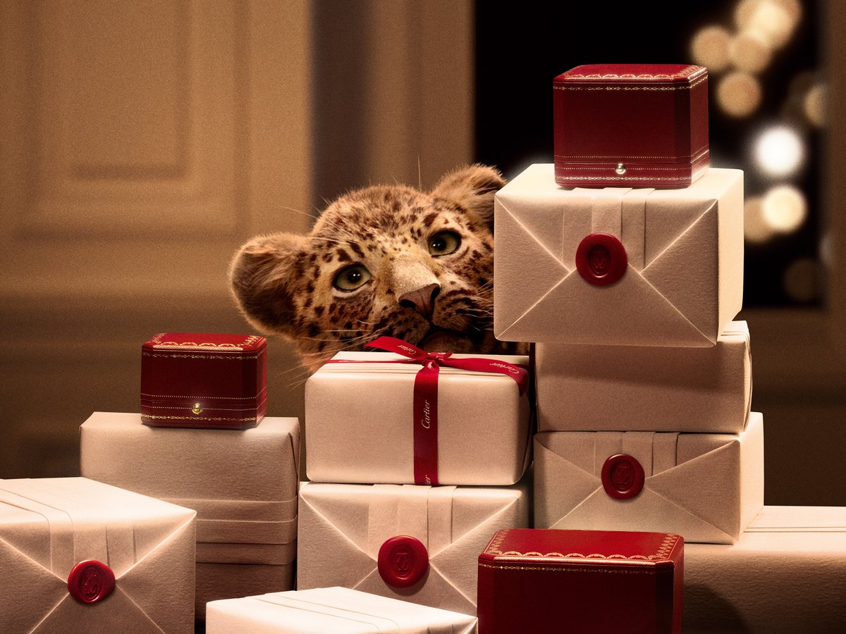 カルティエがホリデーポップアップを銀座で開催 主役はベビーパンテール
