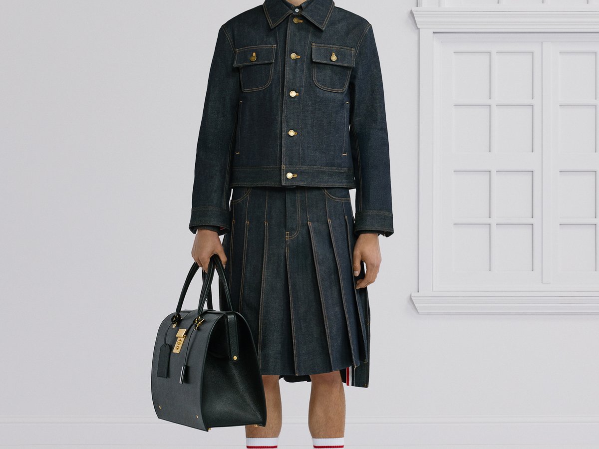 トム ブラウンが日本製セルヴィッジデニムを使用したアイテムを発売