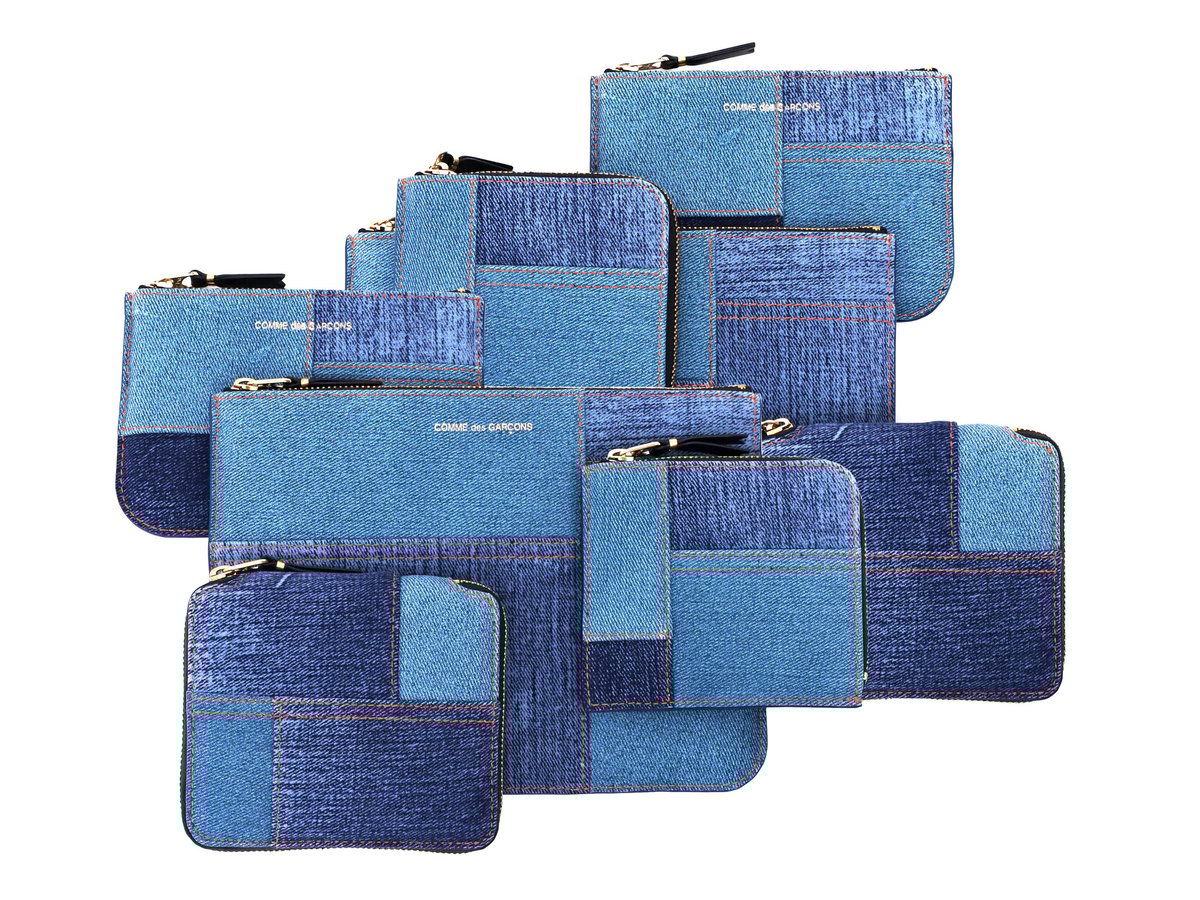 ウォレット コム デ ギャルソンが新作「デニムポケット」発売