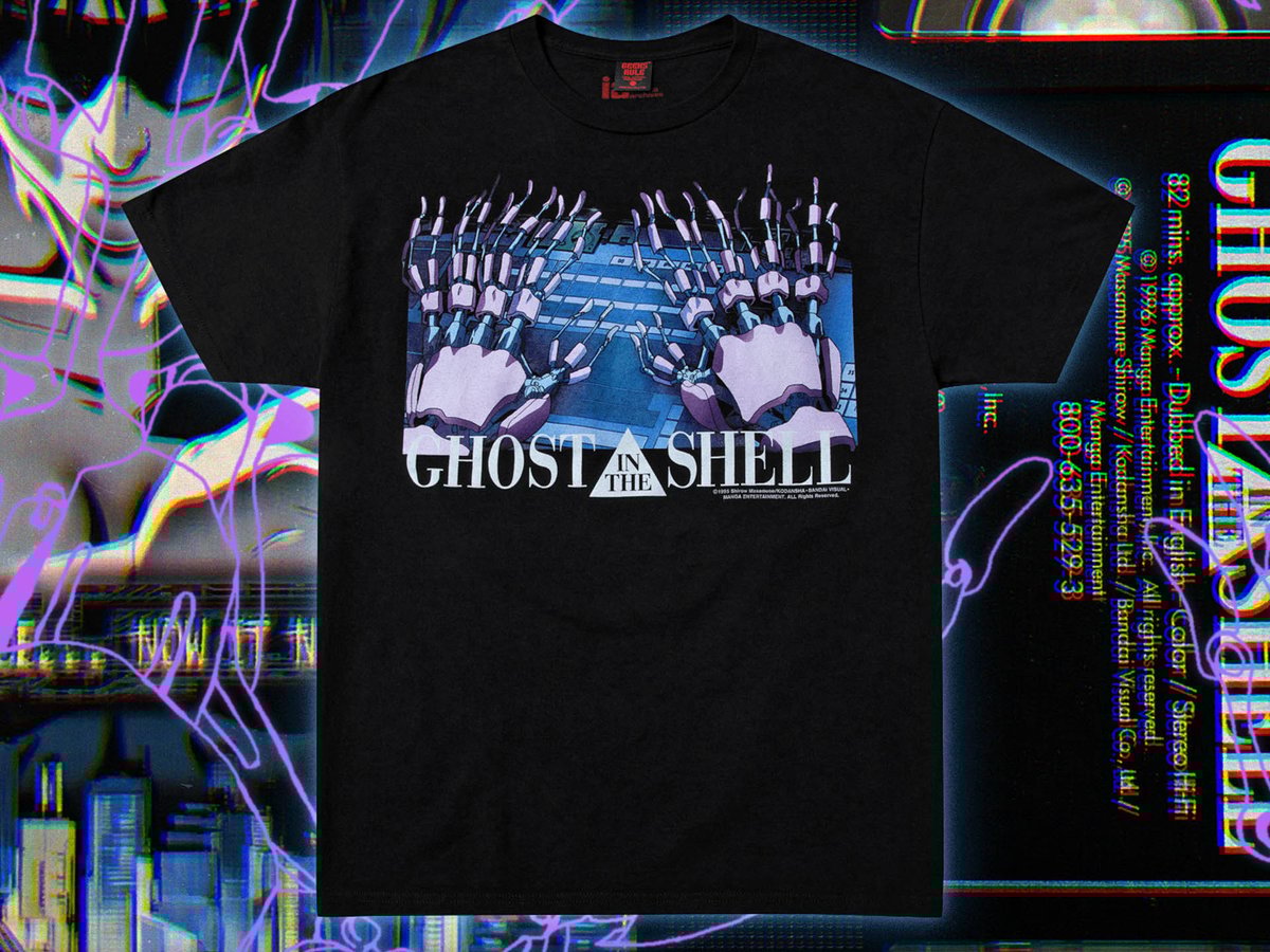 ギークス ルールが攻殻機動隊とコラボ プレステ版ゲームのグラフィック