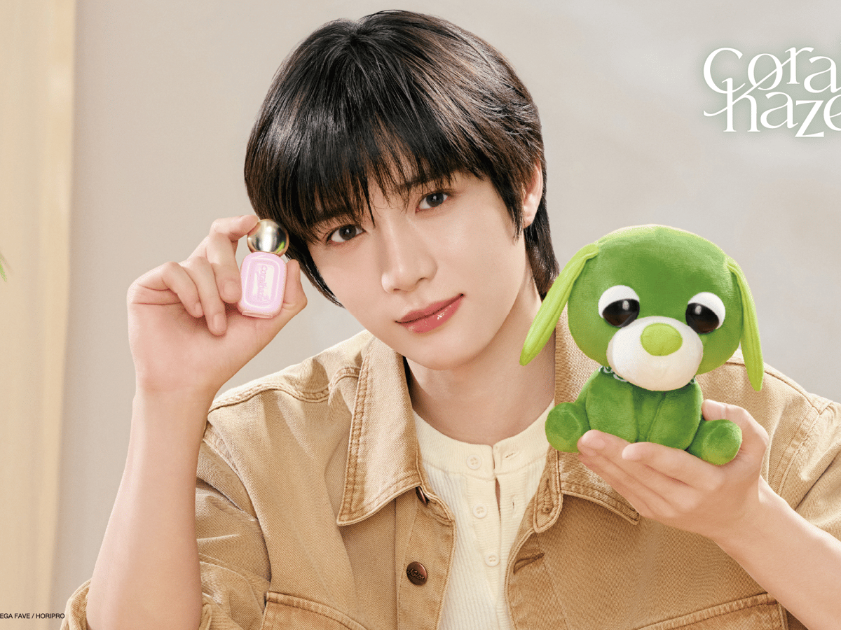 韓国発コーラルヘイズが「お茶犬」とコラボ ヴィジュアルにTXTの