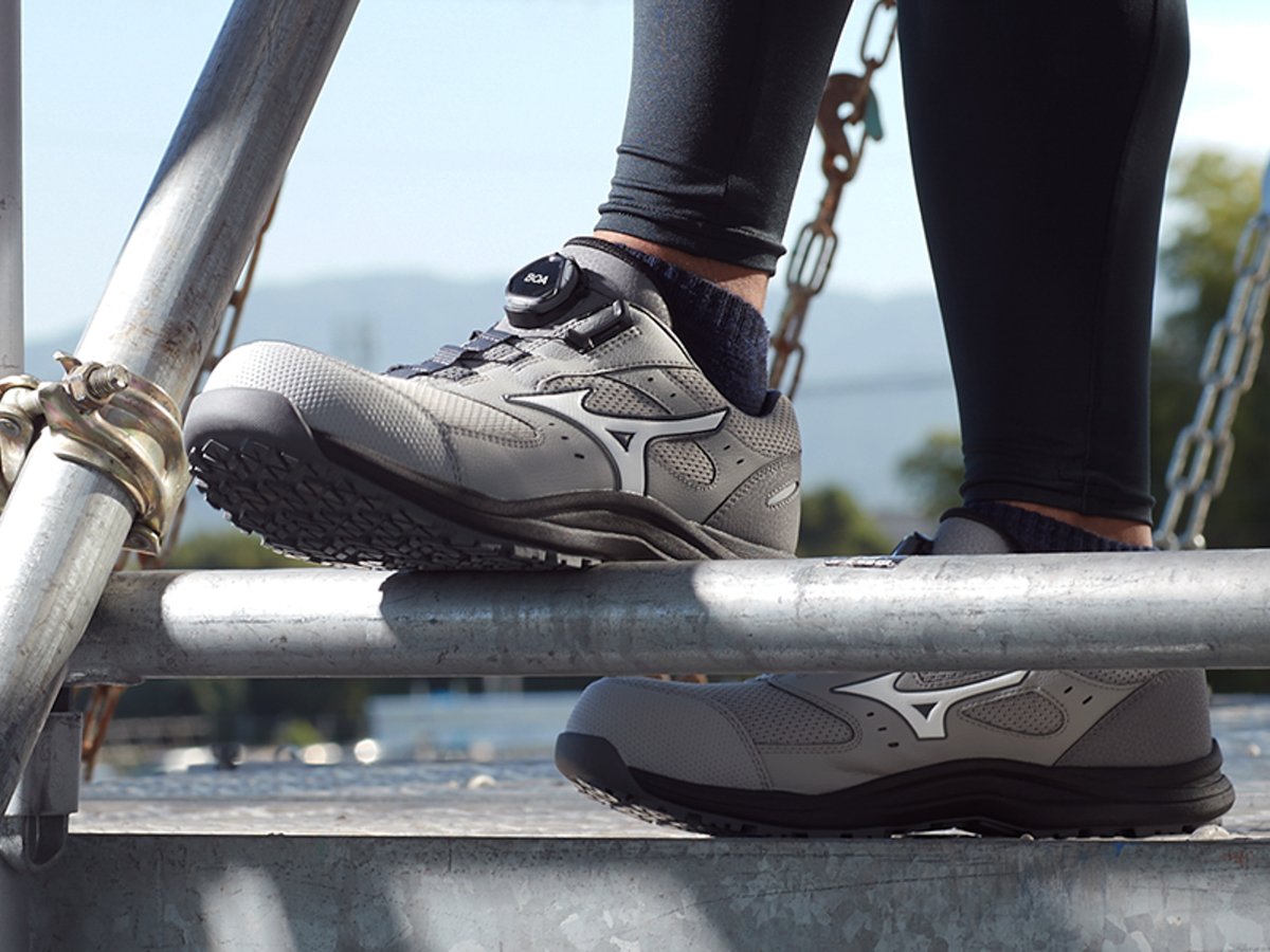 限定カラー[ミズノ] ワークシューズ オールマイティLSⅡ21M mizuno-work-shoes-almighty-ls3