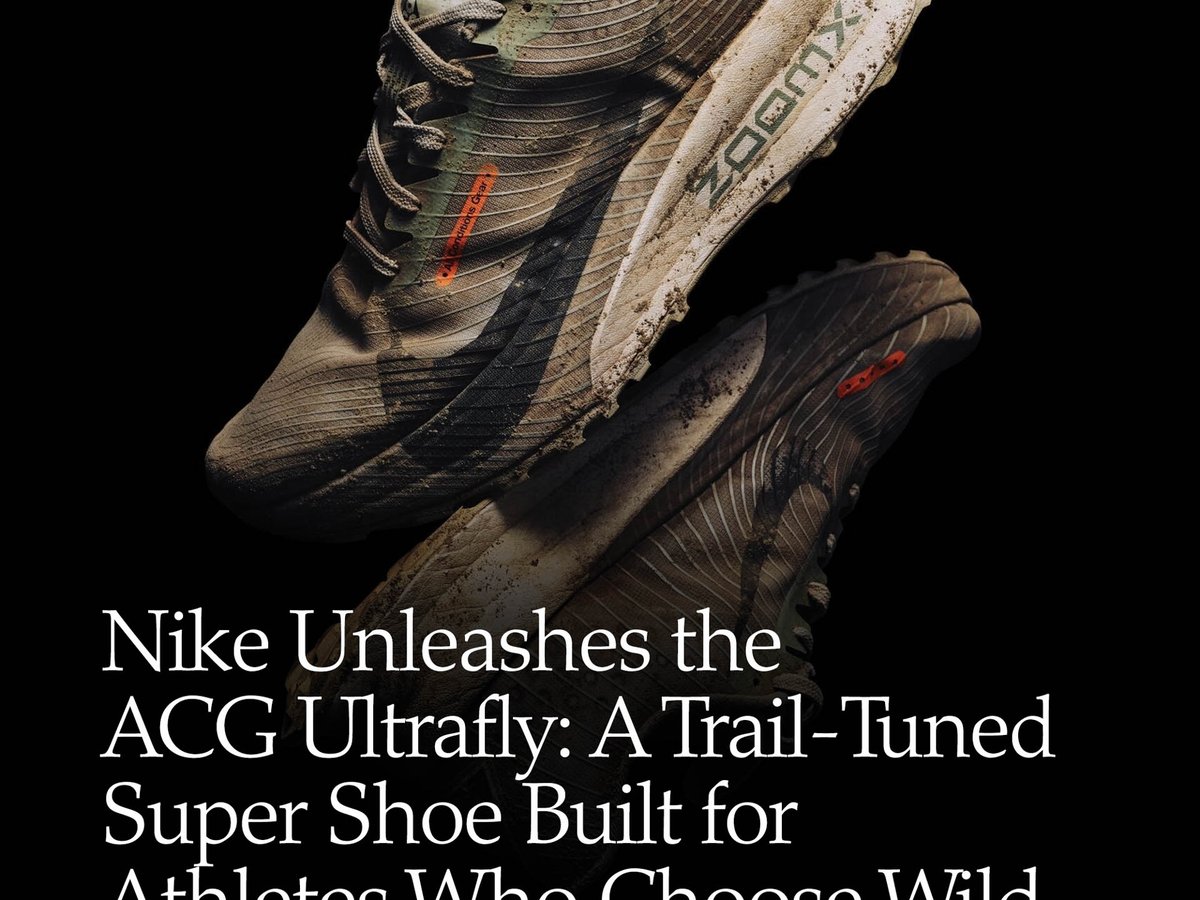 ナイキ ACGが新作「ナイキ ACG ウルトラフライ」を発売 約3万マイルを