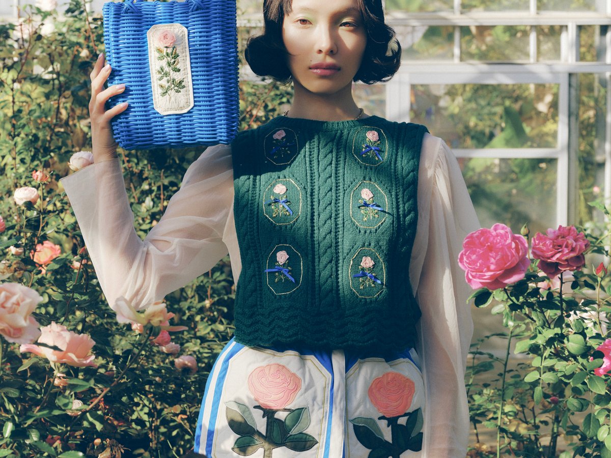 ビームス クチュール × ルルメリー第5弾 手刺繍のかごバッグなど全13型