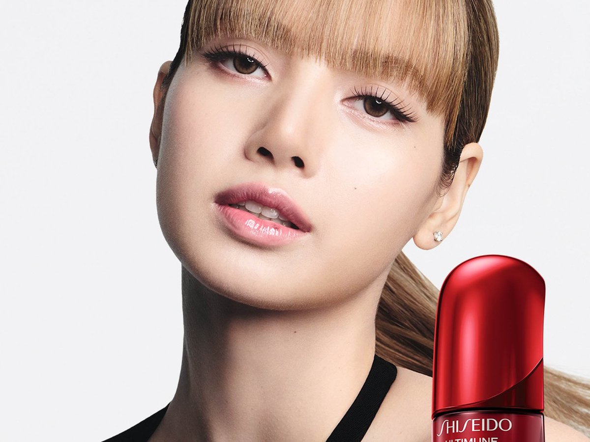 BLACKPINKのLISAがSHISEIDO「アルティミューン」の顔に 内側から輝く肌