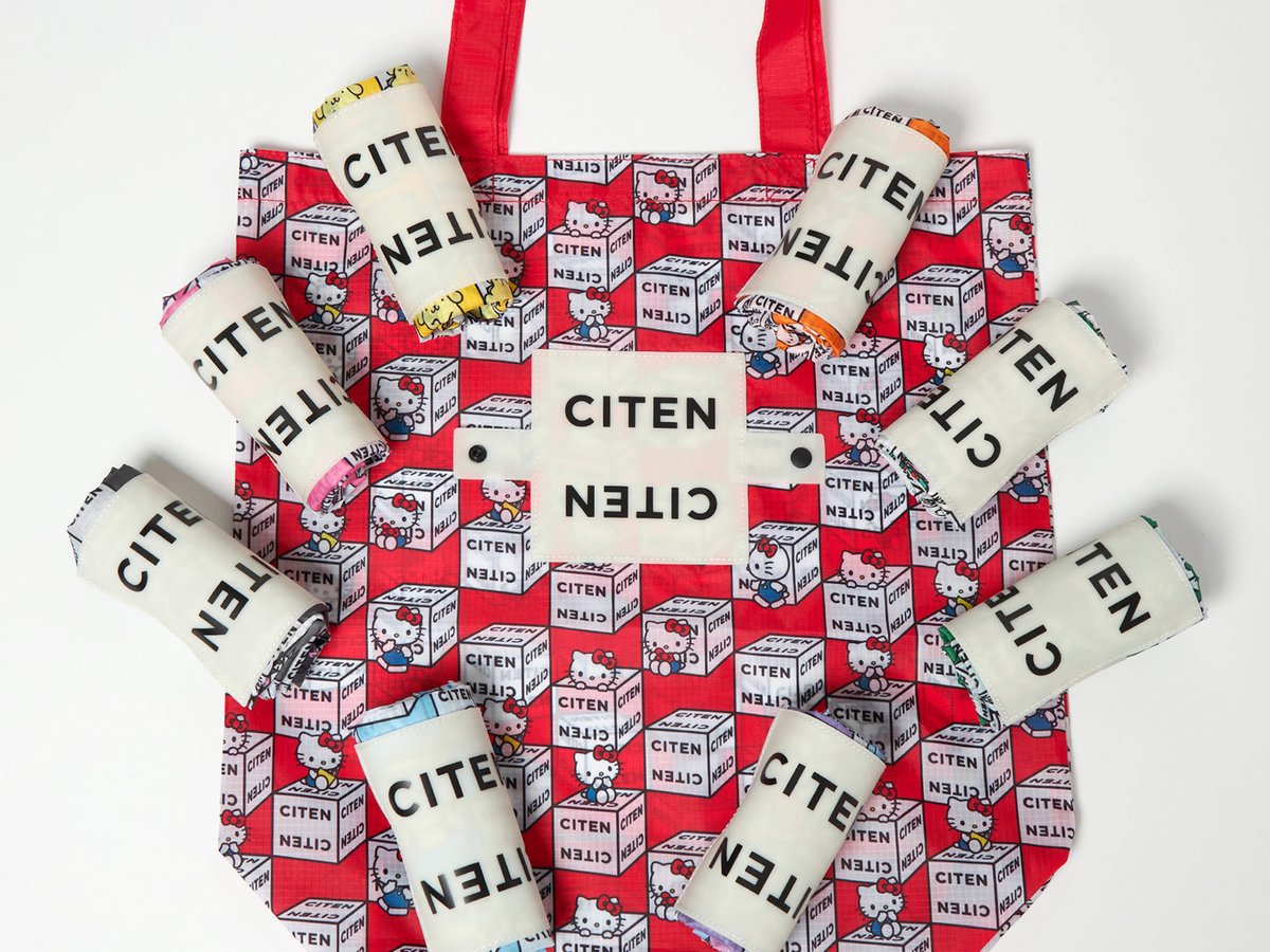 【新品未使用】CITEN サンリオ ポチャッコ シテン × サンリオ シナモンやポチャッコなど9キャラクターとコラボ