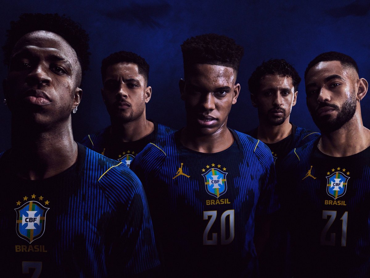 ジョーダン ブランドがサッカー ブラジル代表のアウェイユニフォームを