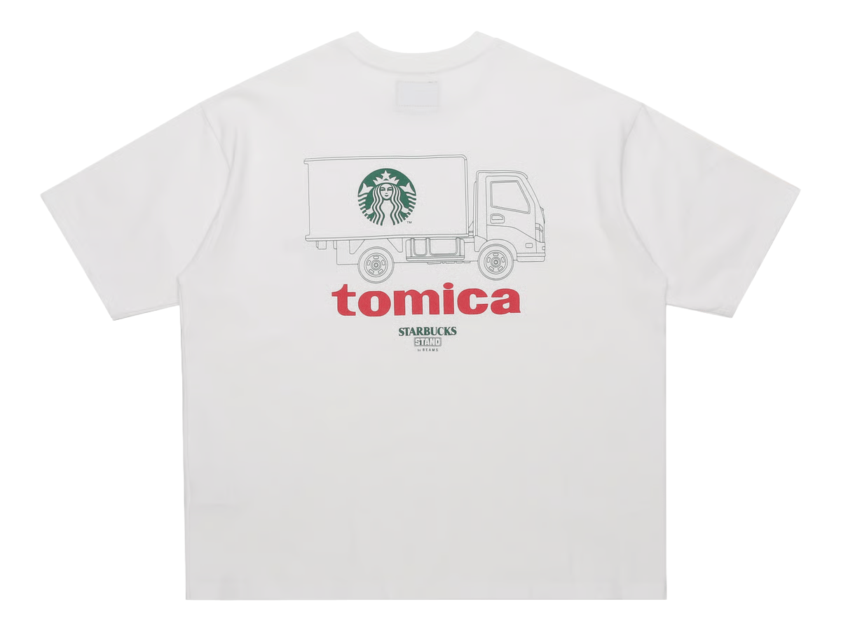 スターバックス スタンド バイ ビームスから「トミカ」に別注した
