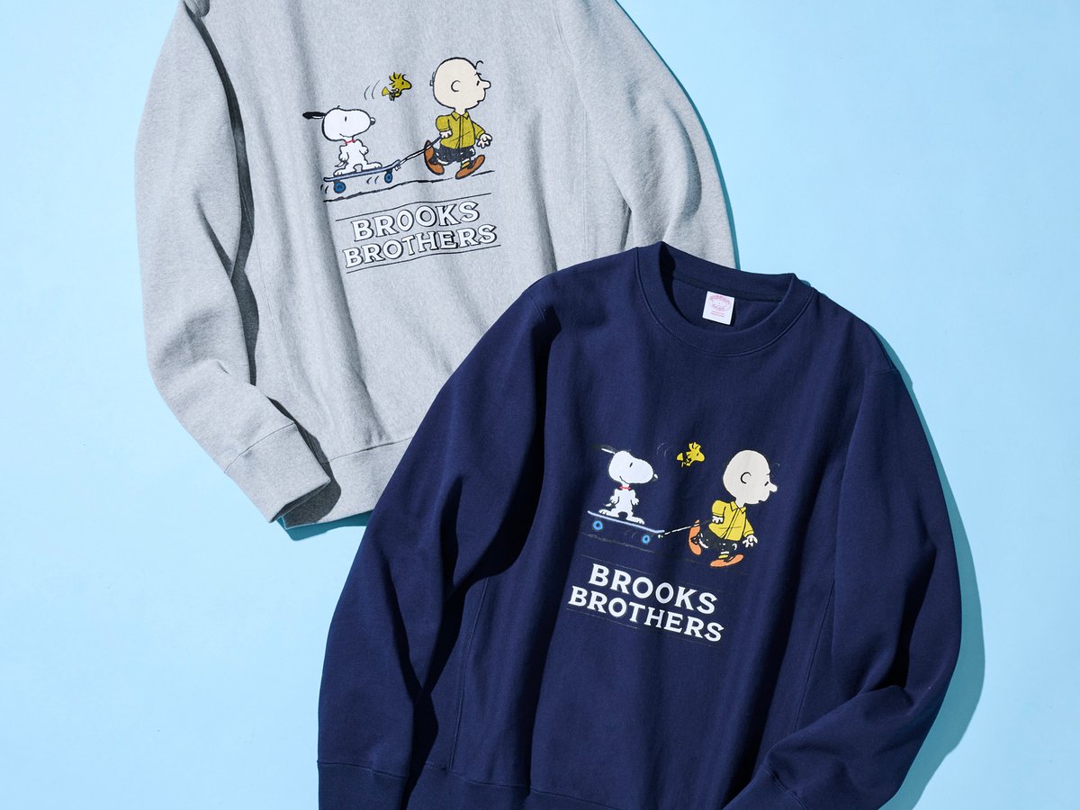 ブルックス ブラザーズがピーナッツとのコラボコレクション発売