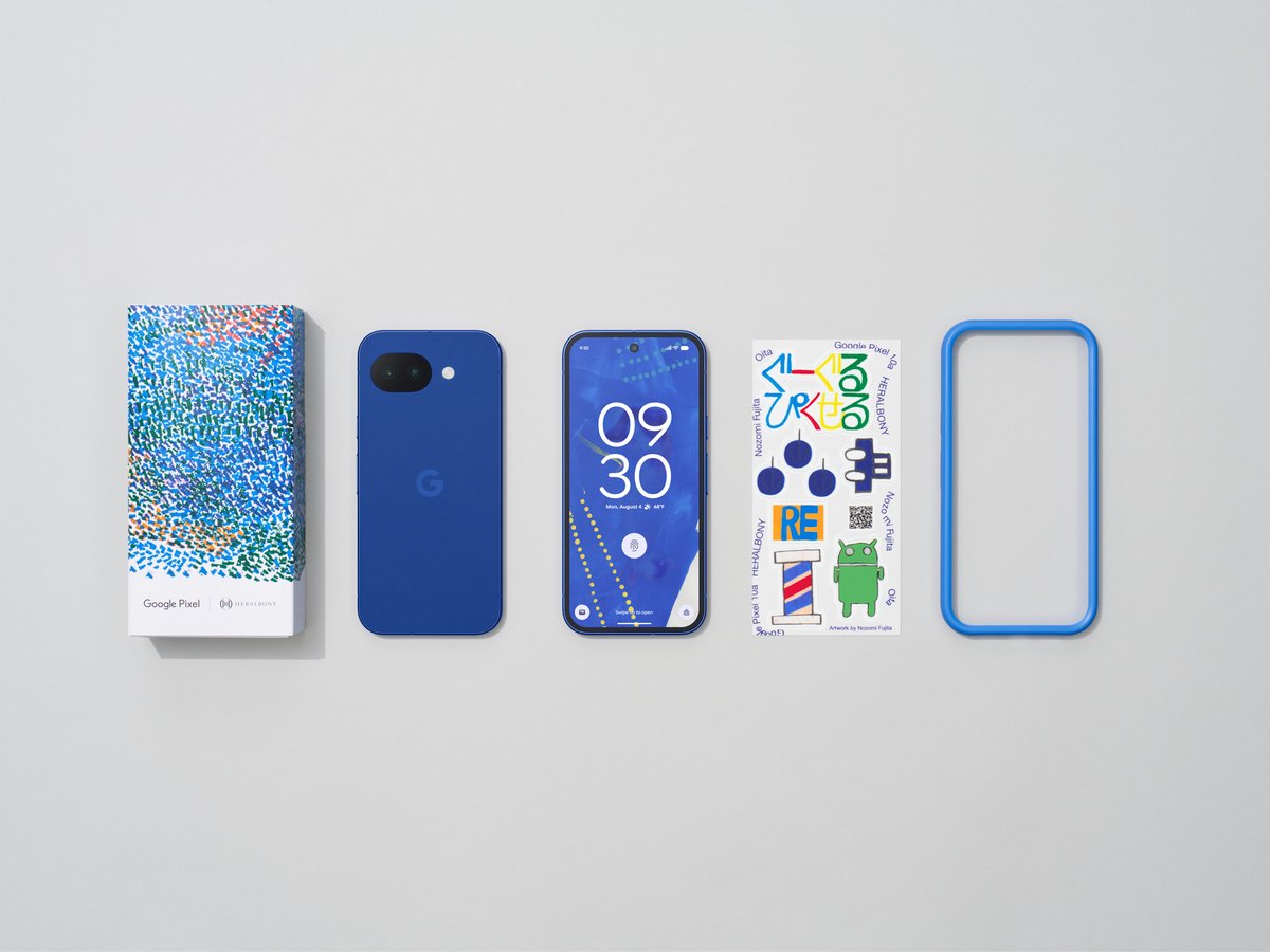 Google Pixel HERALBONY コラボレーションパッケージ グーグルがヘラルボニーとコラボ シリーズ初の日本限定モデルは自閉症