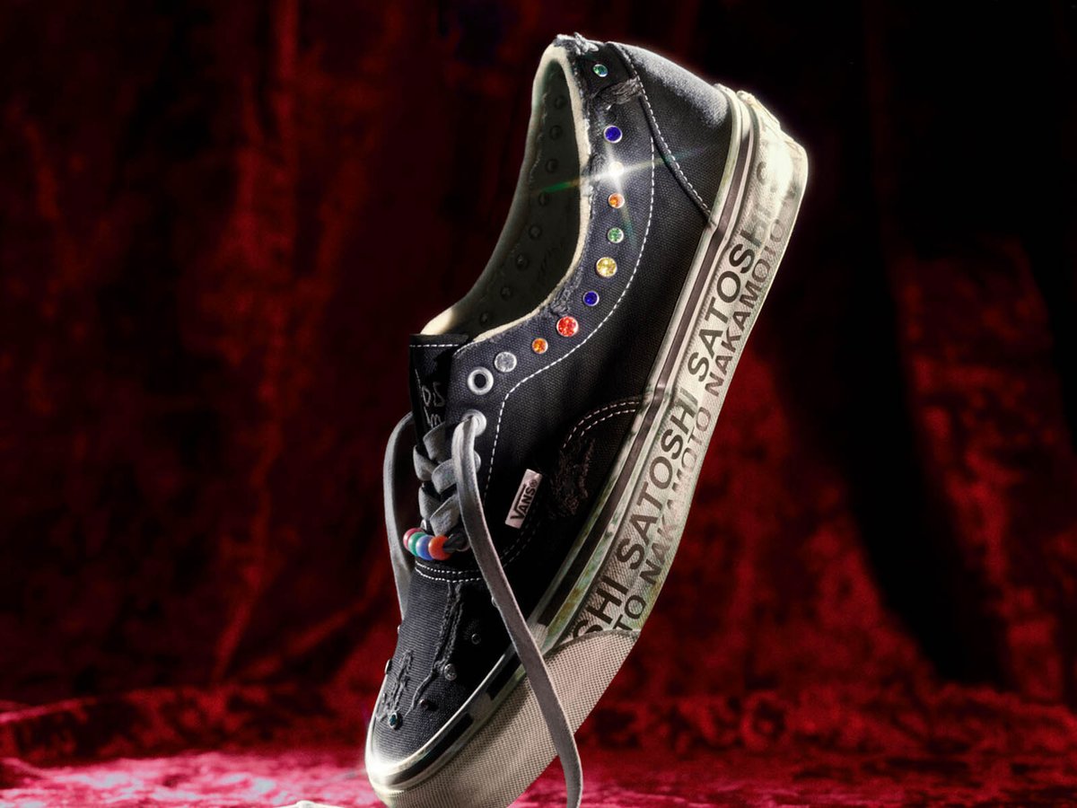 Satoshi Nakamoto vans カスタム 27センチ ヴァンズ、LA発「サトシ ナカモト」とのコラボシューズ「Era 95 Gems」発売
