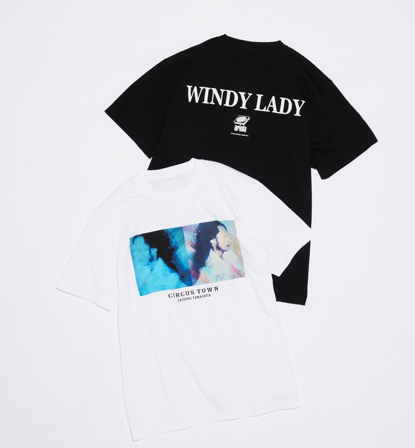 山下達郎　cozy Tシャツ TATSURO YAMASHITA 山下達郎 × ジャーナルスタンダード 名曲「WINDY LADY」のヴィジュアル