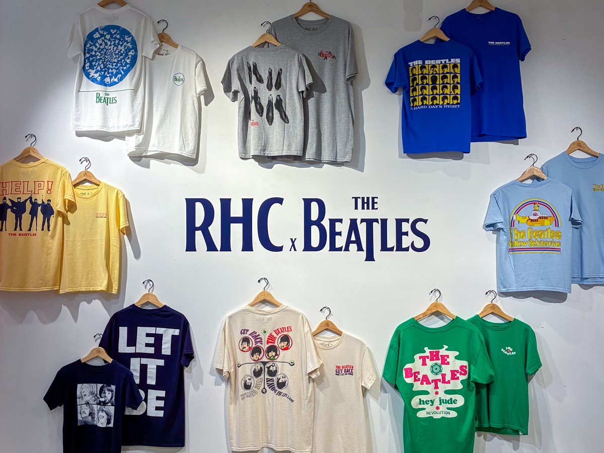 RHC ロンハーマンがザ・ビートルズと初コラボ、ヴィンテージから着想を