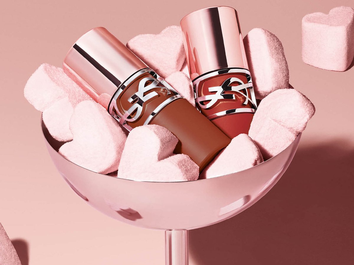Yves Saint Laurent ヌードピンク 口紅 ギフトボックス付き ふわじゅわ”「YSLラブヌード」から質感変化が楽しめる新アイテム登場