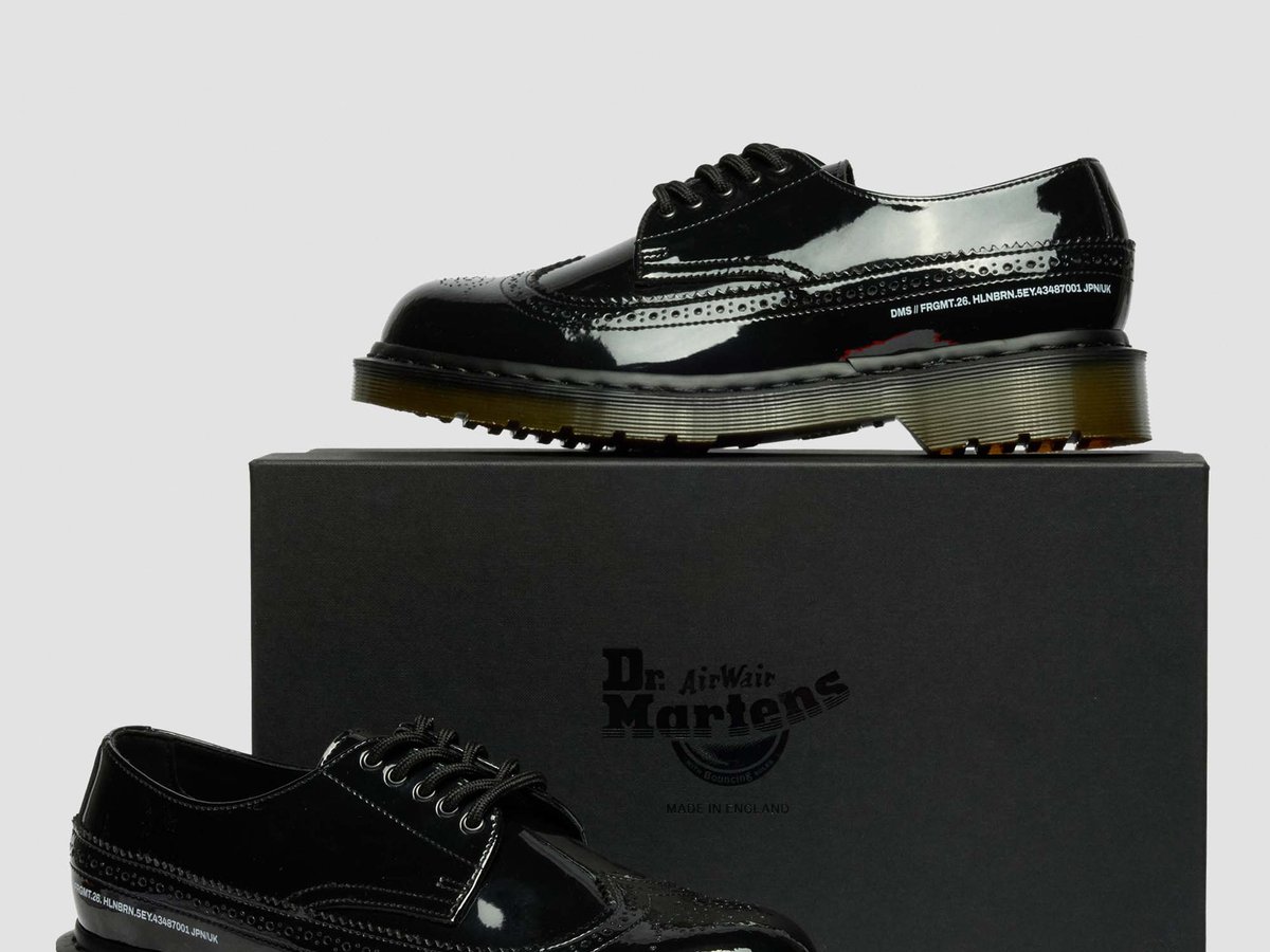 美*風様 Dr.Martin×MARNI コラボシューズ　日本未発売 ドクターマーチンがフラグメントとのコラボシューズ発売 5ホールの