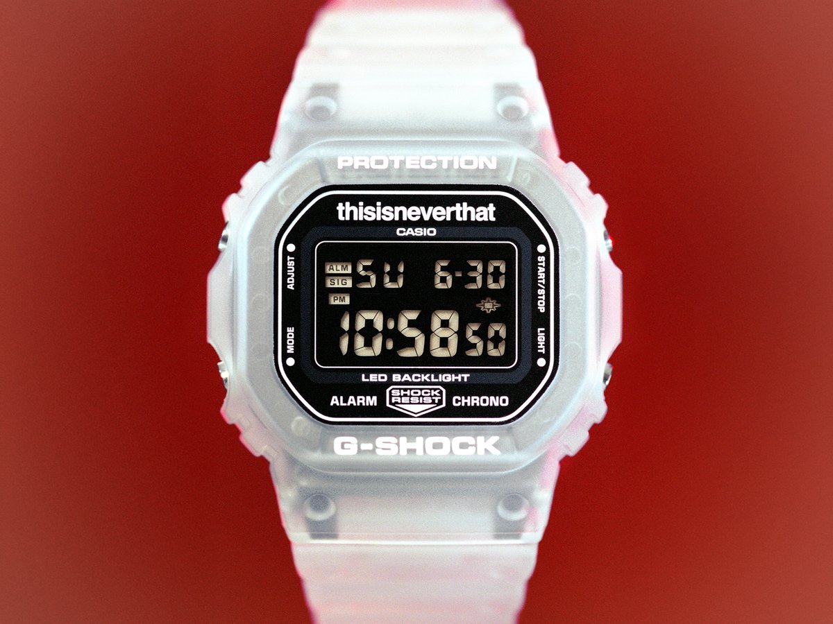 な*6様 thisisneverthat × G-SHOCKコラボ腕時計【DW- g-shock-thisisneverthat-