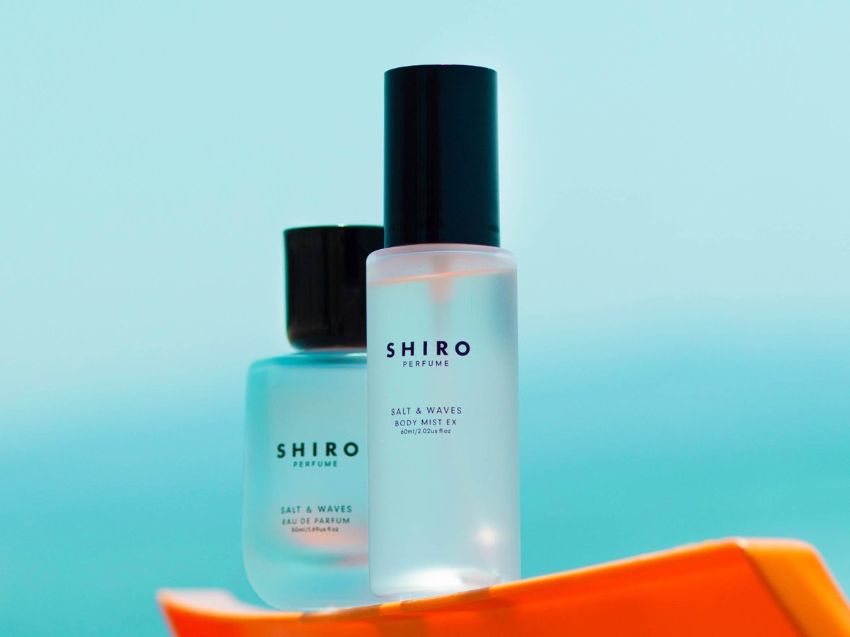 SHIRO」から夏の毎日に寄り添う新フレグランス オードパルファンと