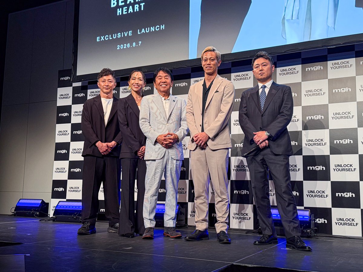 本田圭佑のスポーツブランド「mgh」が本格始動 ビームスが先行販売