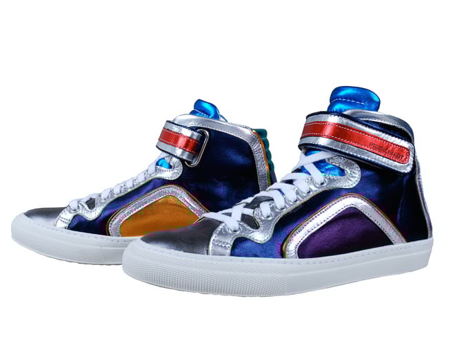 ピエール アルディがマルチカラーのハイカットスニーカーを復刻