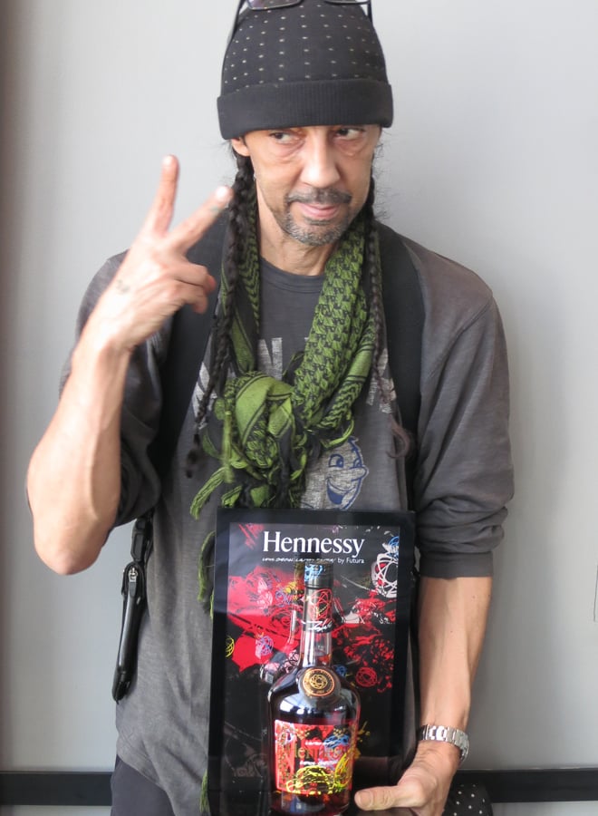【美術品】Hennessy × FUTURA ヘネシー　直筆手書きアート作品 美術品】Hennessy × FUTURA ヘネシー 直筆手書きアート作品
