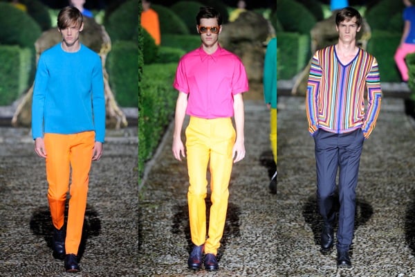 カラーで仕立てる「ジル・サンダー」2011年春夏メンズ