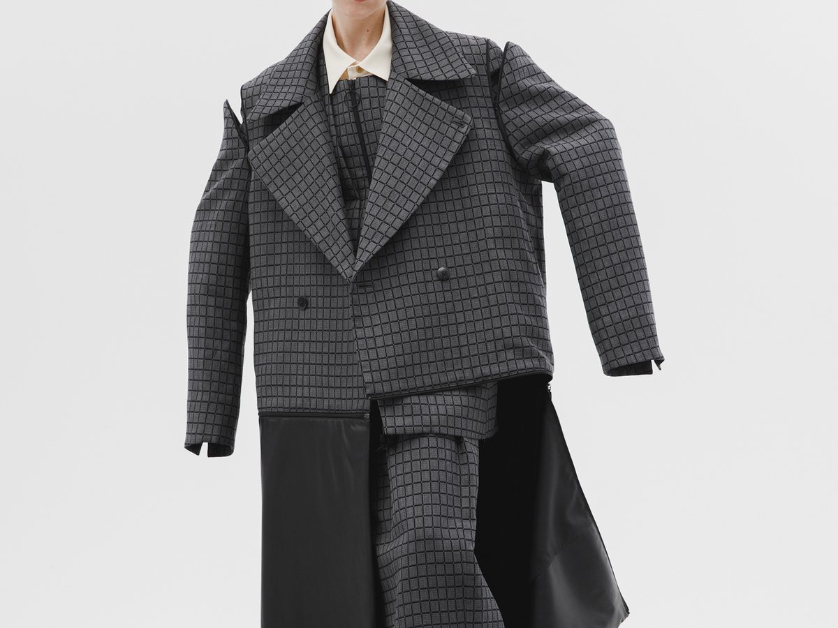 定価の50%以上OFF新品】ETHOSENS 差替える 24ss テーラードブルゾン