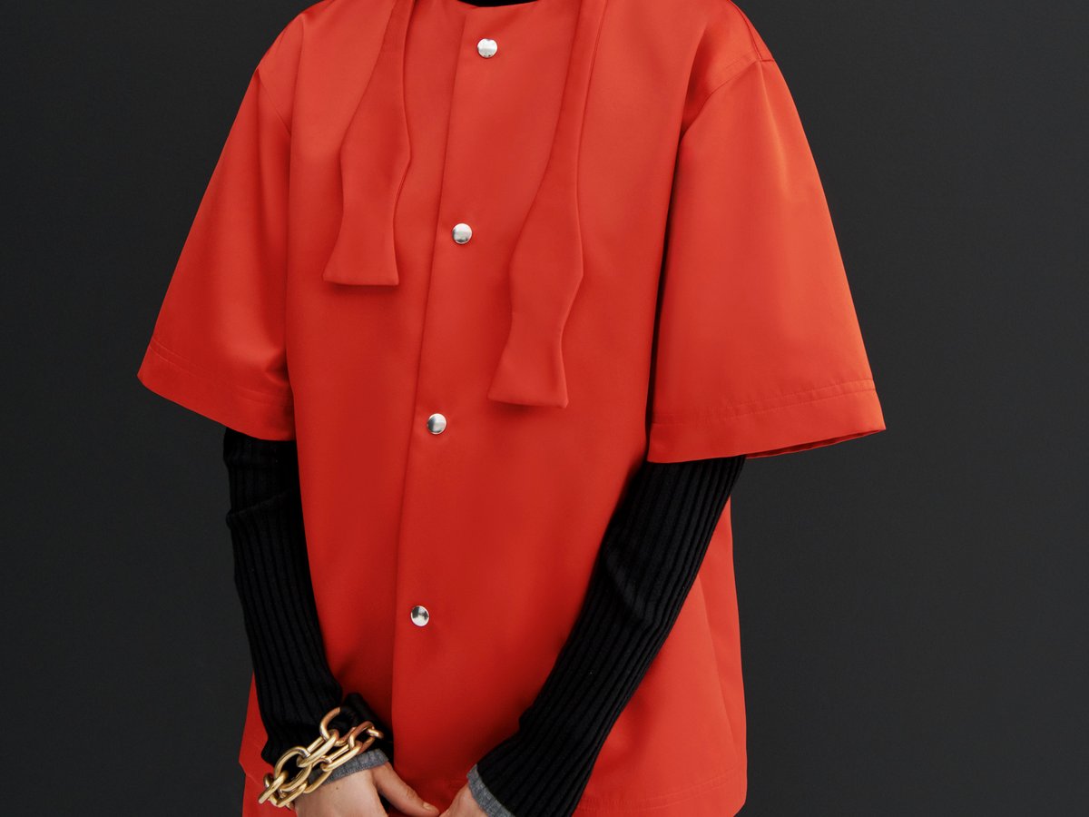 PLAN C プランシー　オレンジ　ブラウス plan-c_24aw_00016_aw-ae9d2327-
