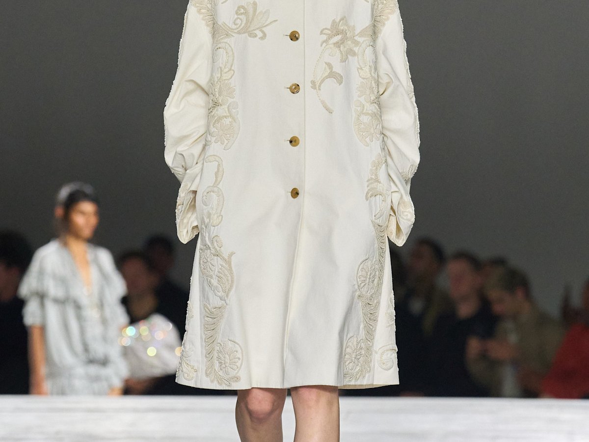 dries van noten 15aw ミャオ族　キルティングロングベスト dries van noten 15aw ミャオ族 キルティングロングベスト