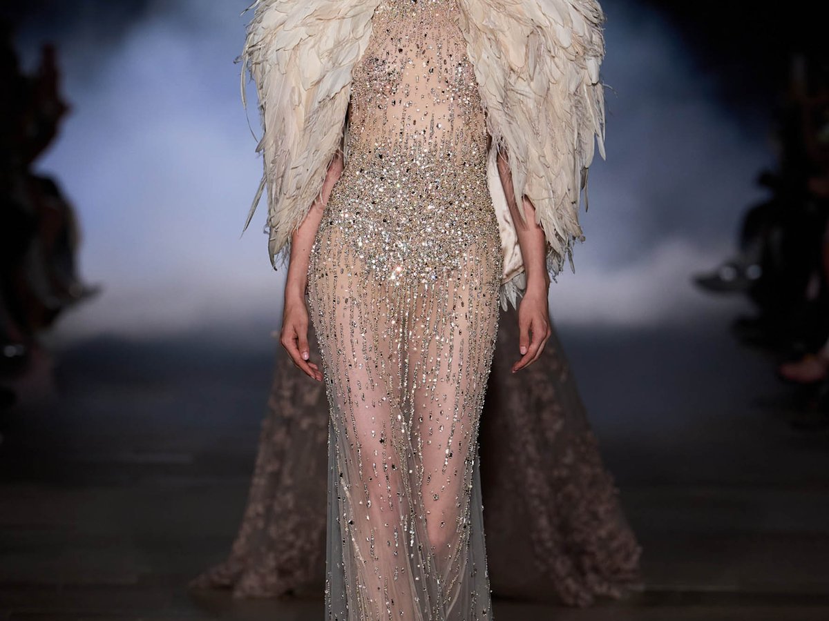 美品✨2025 ADEAM カヌレジャケット チュール パーカー スエット 2 Zuhair Murad 2026年秋冬オートクチュールコレクション | パリ | 画像