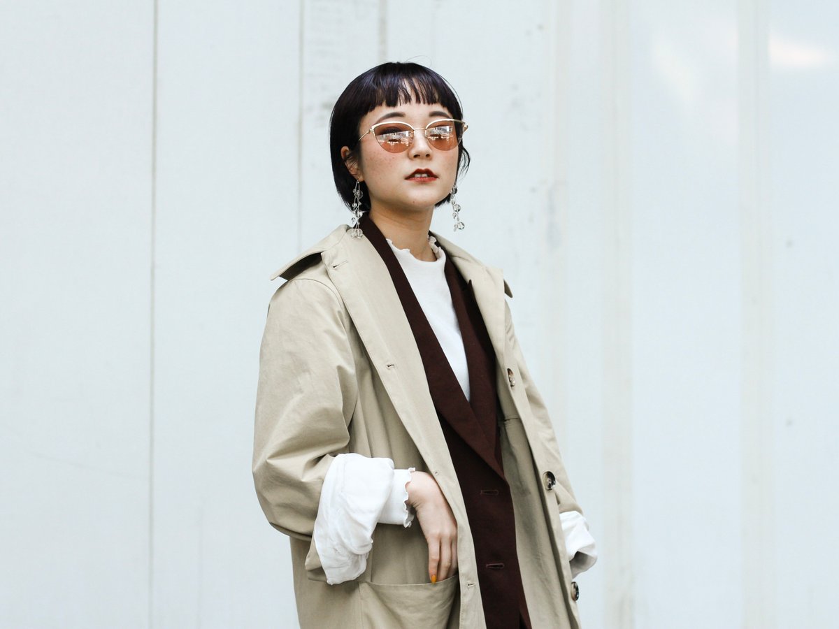 Street Style - 渋谷 - 川上 凜さん - 2019年04月01日撮影
