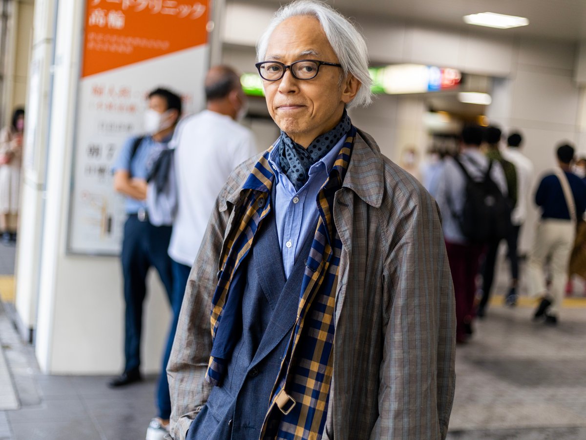Street Style - 東京 - 栗野宏文さん - 2021年09月04日撮影 - FASHIONSNAP