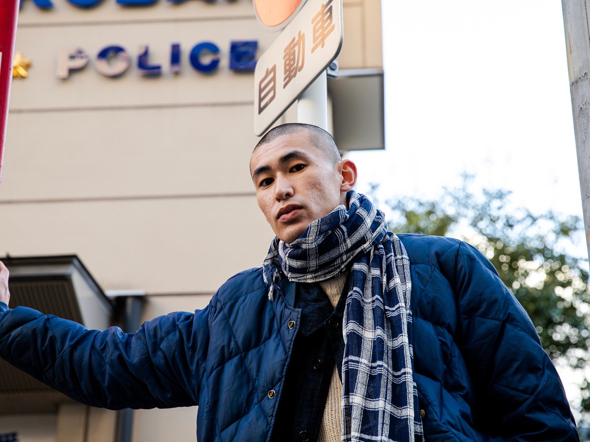 Street Style - 大阪 - 中本健士郎さん - 2021年12月16日撮影