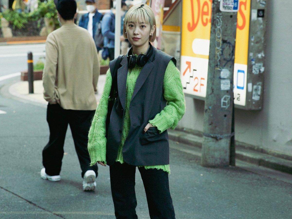 Street Style - 東京 - 高橋伶奈さん - 2022年12月07日撮影