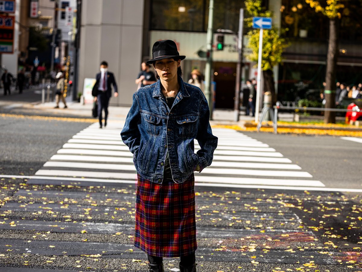 Street Style - 大阪 - 眞柴善成さん - 2022年12月16日撮影