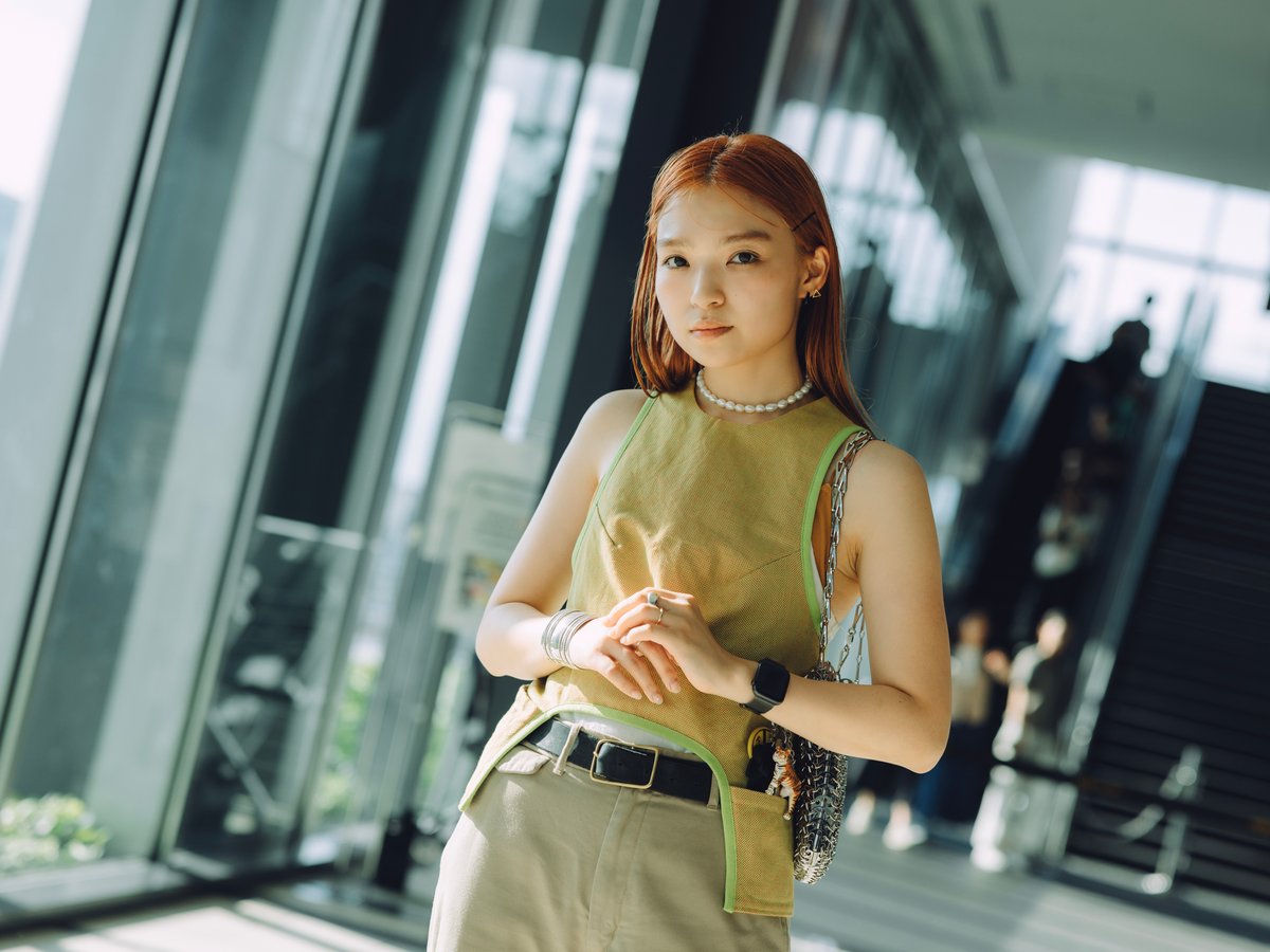 ストラップ Tatara Chiaki Street Style - 東京 - Chiakiさん - 2024年08月23日撮影 - FASHIONSNAP
