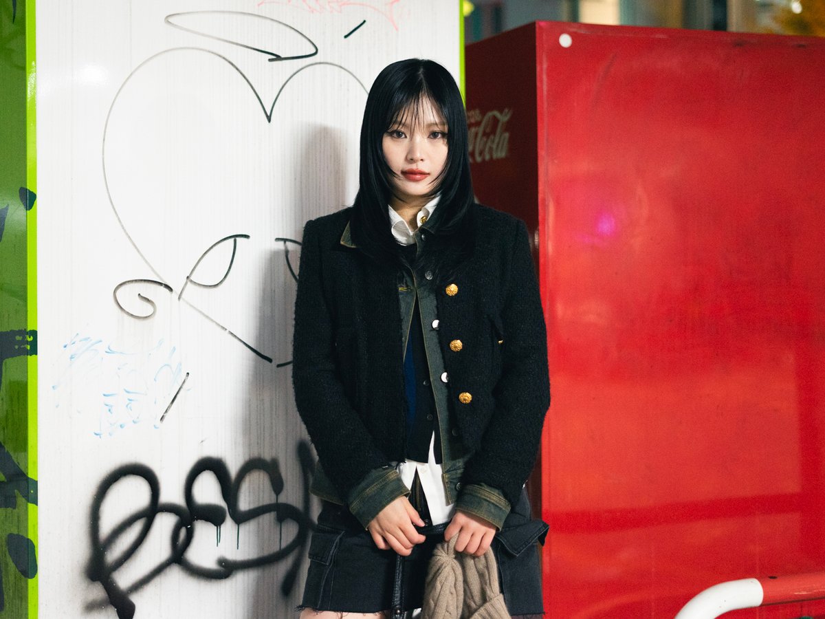 Street Style - 東京 - 江上明花さん - 2024年12月29日撮影