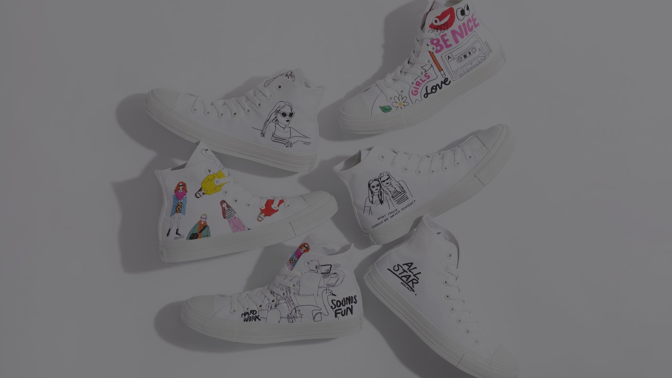 Walnutのイラストをオールスターにプリントできるイベント開催