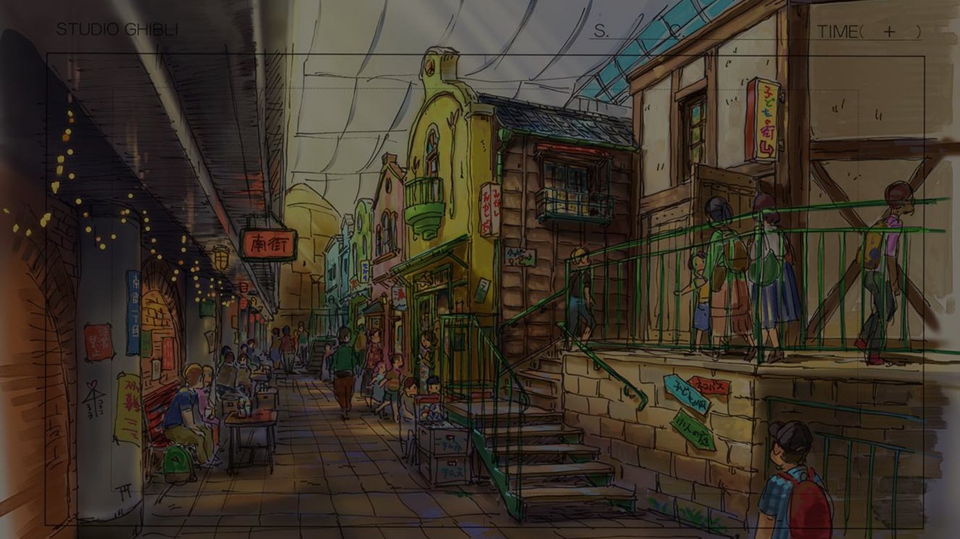「ジブリの大倉庫エリア」 ©︎ Studio Ghibli