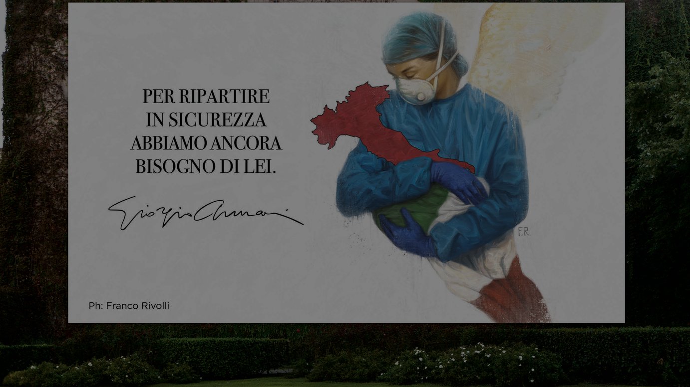 アルマーニグループが海外の一部店舗を営業再開 年春夏の売上10 を慈善団体に寄付