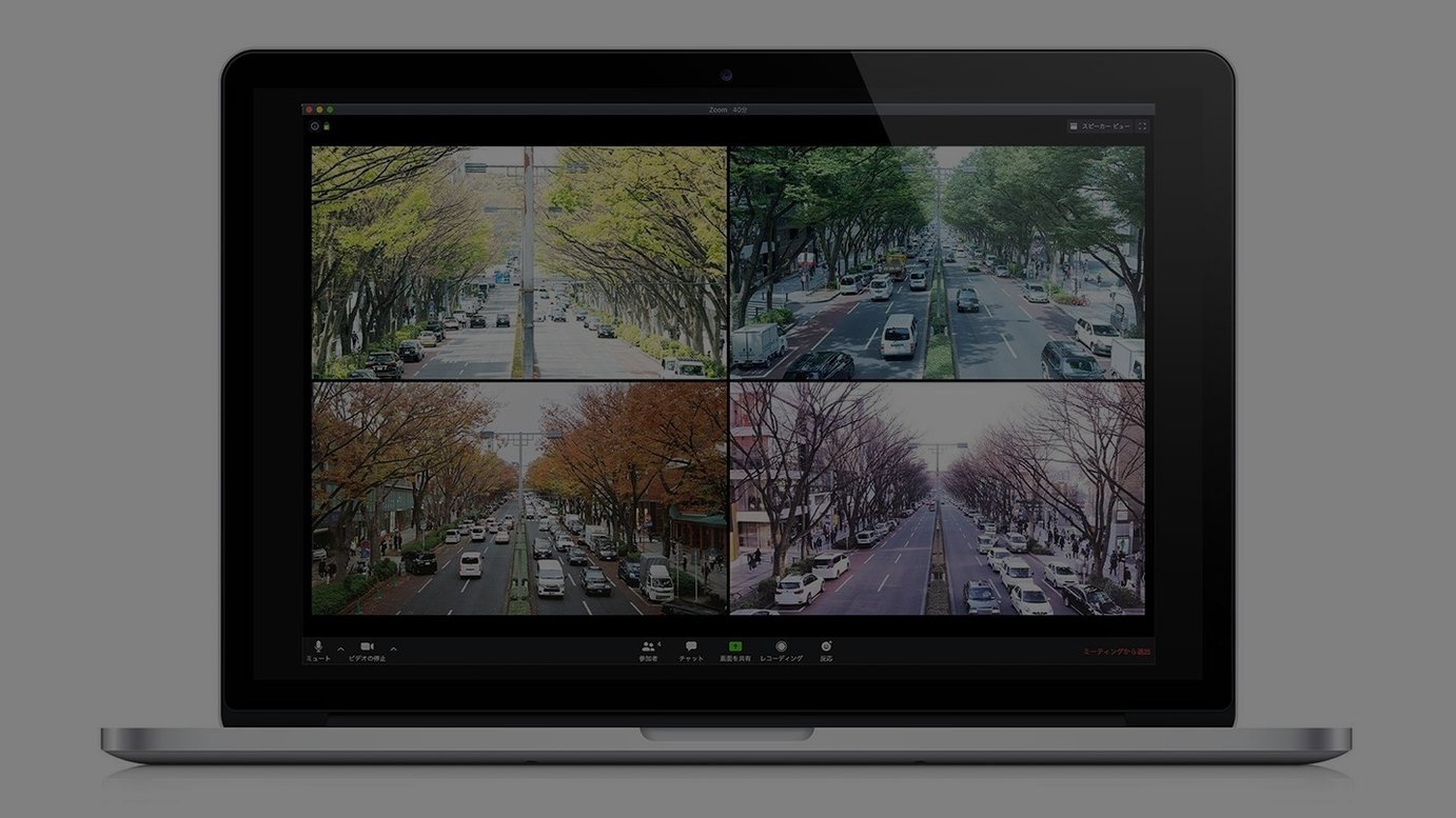 表参道 原宿の景色をzoom背景に ケヤキ並木や駅前など