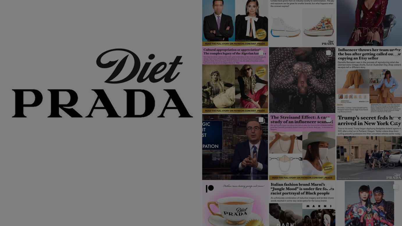「ダイエットプラダ」のインスタには今日も多くのコールアウト投稿が並ぶ