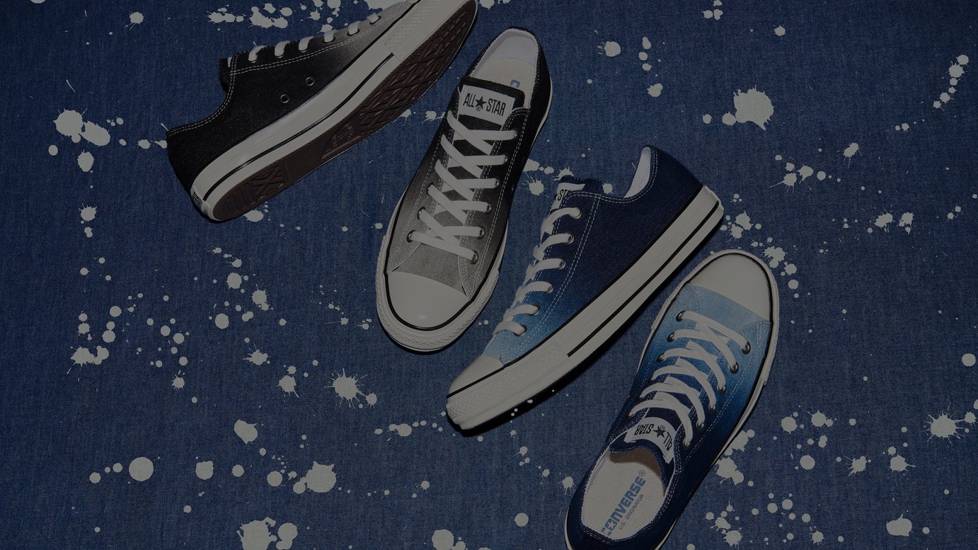 コンバースがブリーチデニムのオールスター発売 ディテールはヴィンテージ仕様