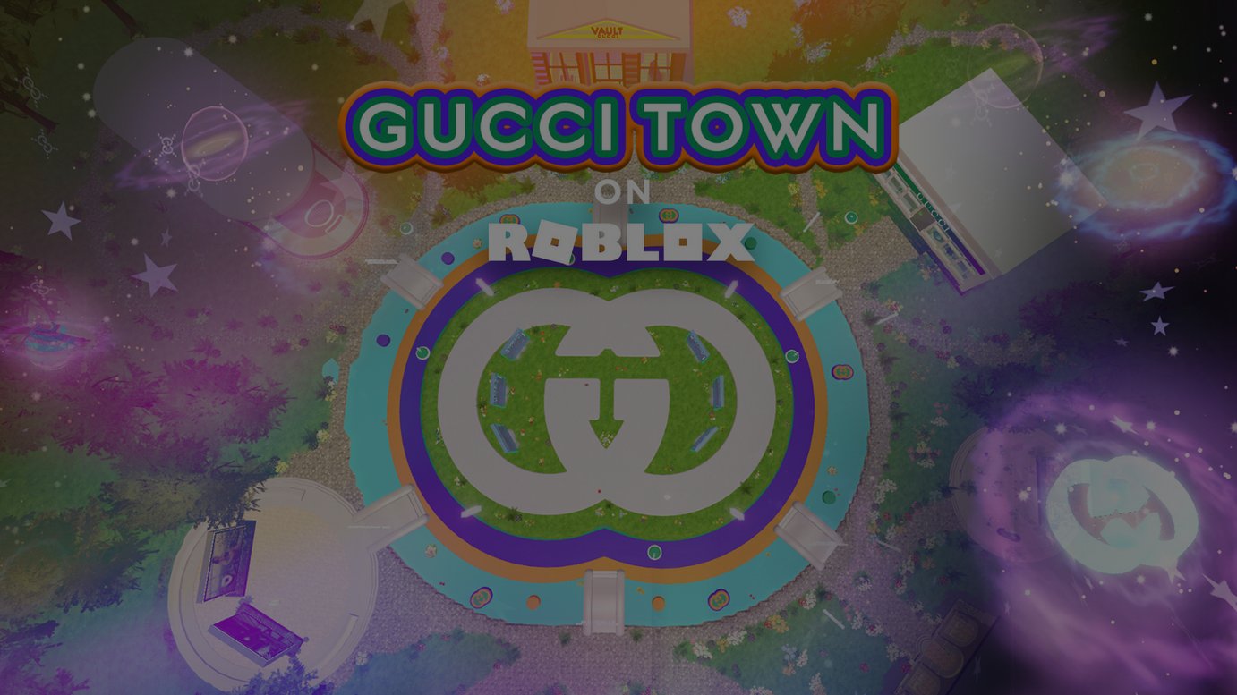 グッチがRoblox内にオープンした「Gucci Town」