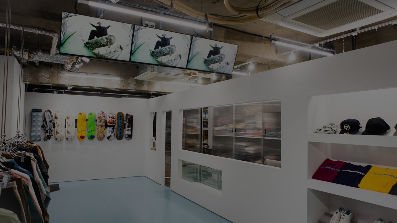 ディアスポラ スケートボーズ」初の実店舗がオープン、スケートボード ...